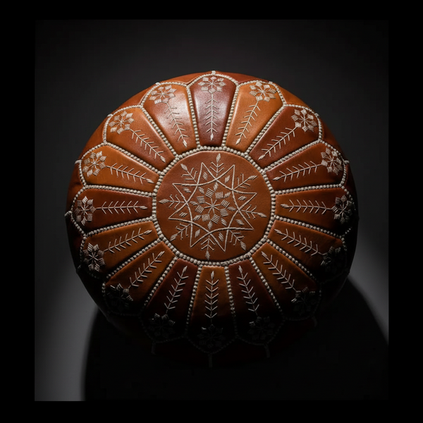 How Are Moroccan Leather Poufs Made? A Step-by-Step Guide