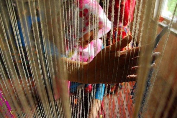 Moroccan Carpets, where women's fingertips create beauty