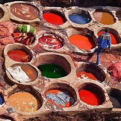 The special charm of Moroccan Leather and tanneries of the city of Fez - Moroccan Corridor Blog