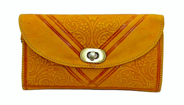 Kharrazine Wallet - Saffron Yellow