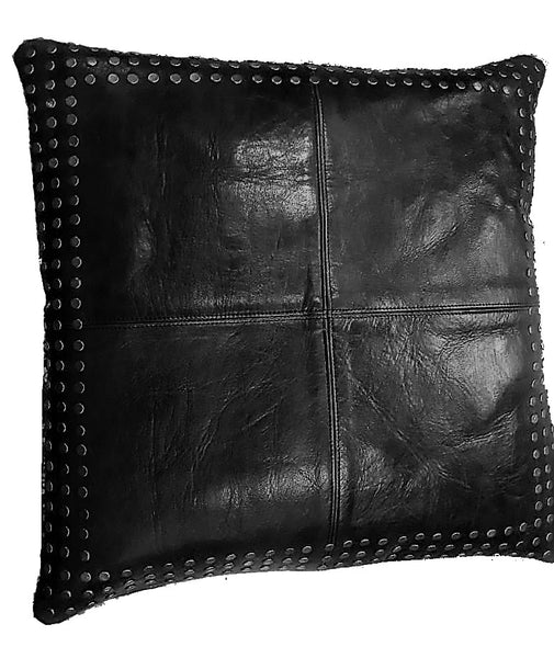 Leather Pillow – Moroccan Interior