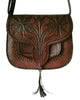 Lssan Handbag - Large Size - Brown - Arfoud Oasis - Lssan Shoulder | Moroccan Corridor