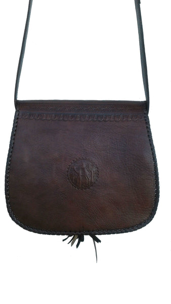 LSSAN Handbag - Large size - Brown - Tinghir Oasis - Moroccan Corridor