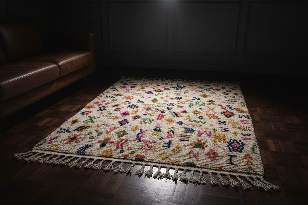 How to Read a Moroccan Rug: The Language of Amazigh Symbols