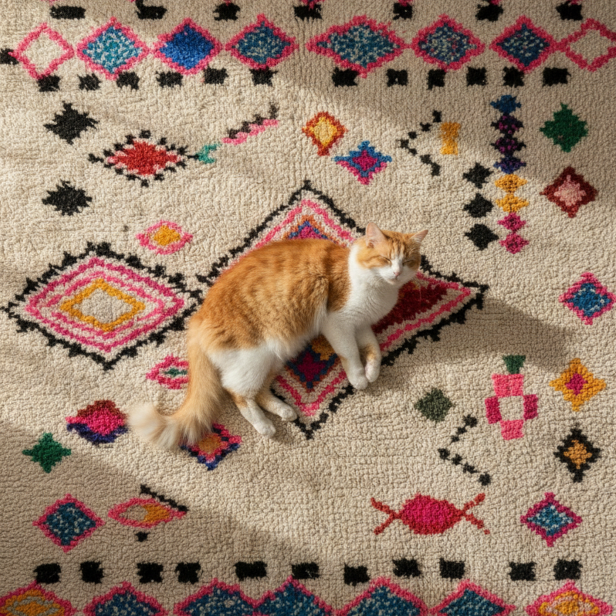 Introducing Our New Azilal Rug Collection — Colour, Craft, and the High Atlas