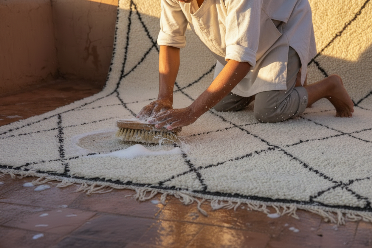 How to Clean a Moroccan Rug: A Step-by-Step Care Guide
