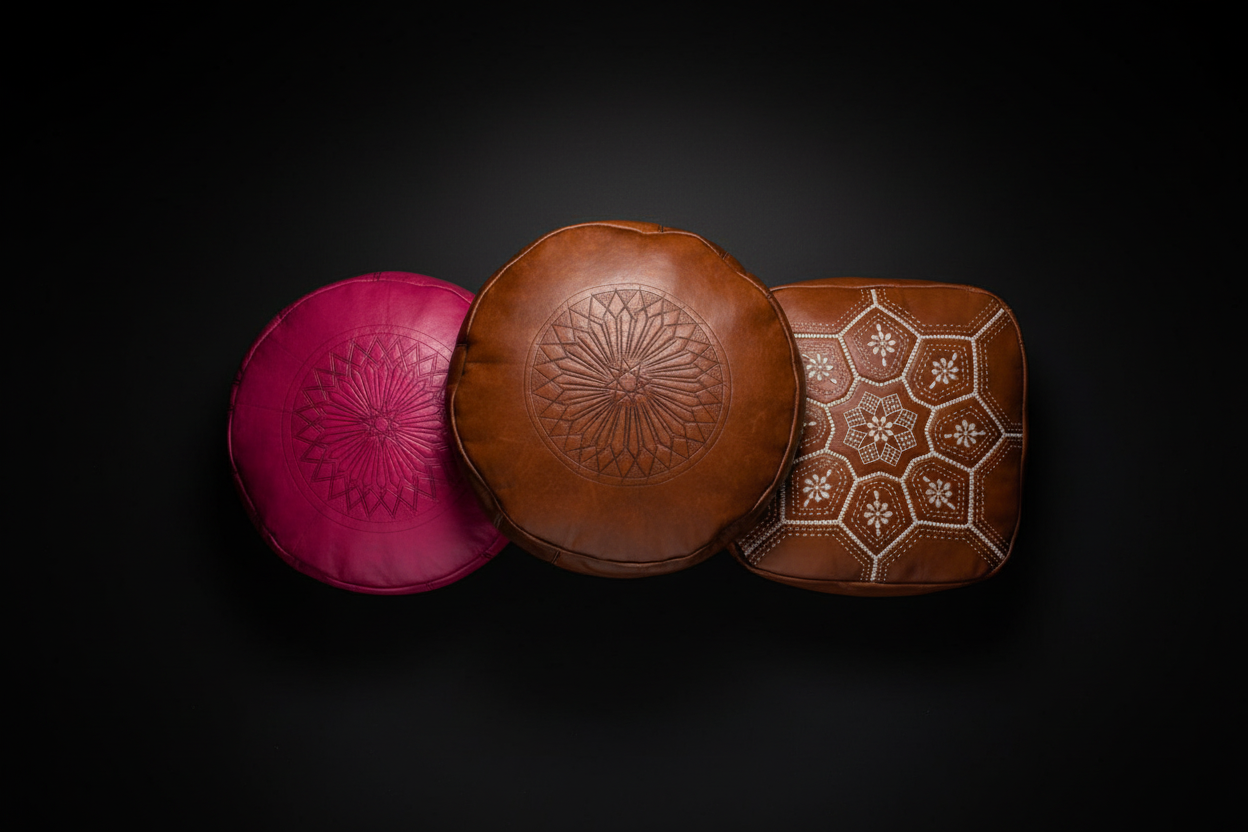 Moroccan Pouf vs Ottoman: What's the Difference?