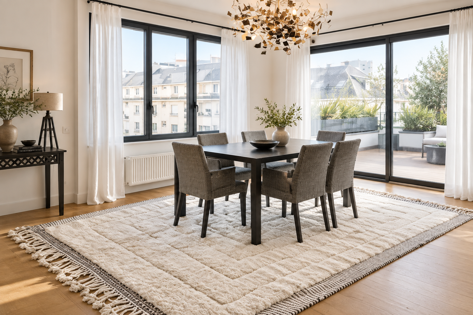 How to Choose a Moroccan Rug for a Dining Room