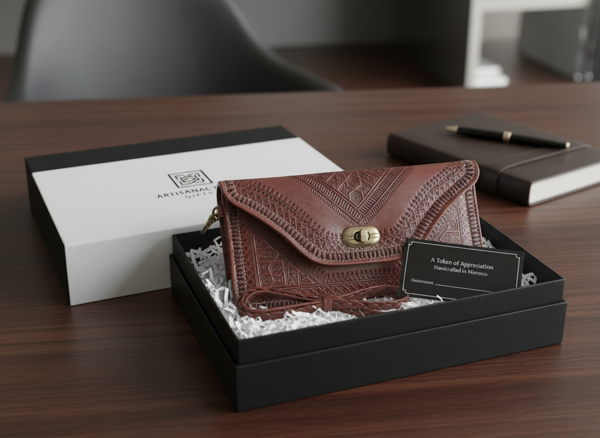 The Art of Corporate Gifting: Why Handcrafted Moroccan Pieces Make the Perfect Business Gift