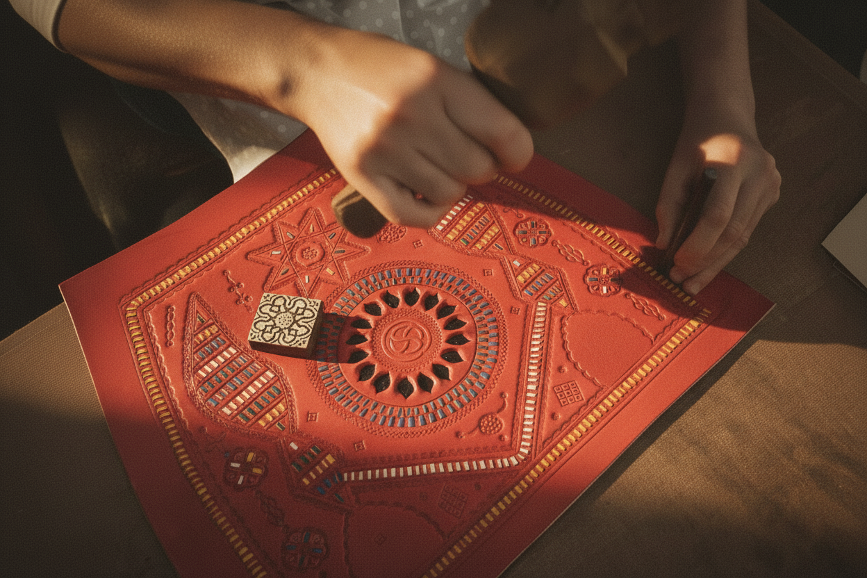 Moroccan Leather Craftsmanship