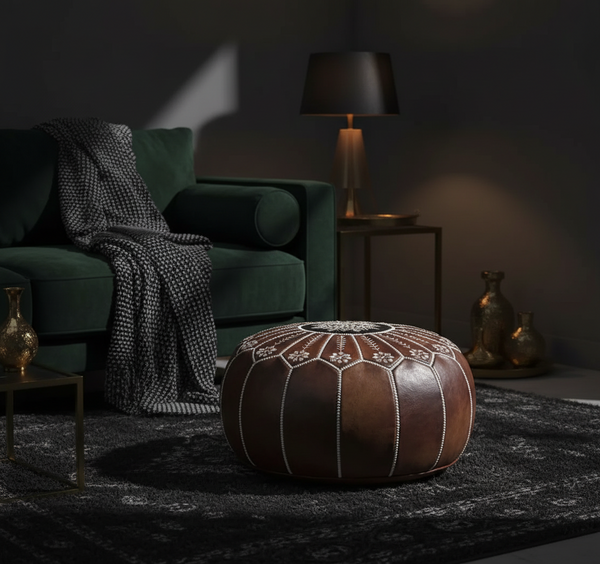 What Is a Moroccan Pouf? The Complete Guide