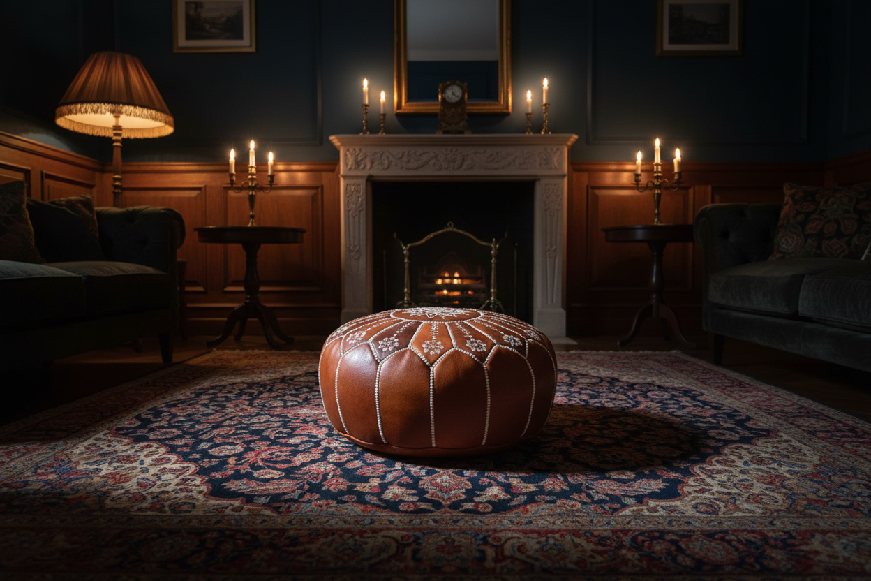 Moroccan Leather Pouf: Price, Quality & Authenticity Guide