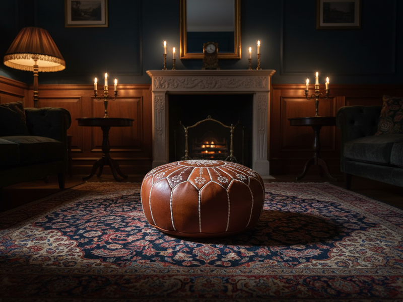 Moroccan Leather Pouf: Price, Quality & Authenticity Guide