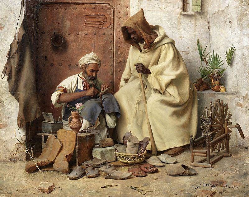 Tangier .. in Jean Discart's paintings