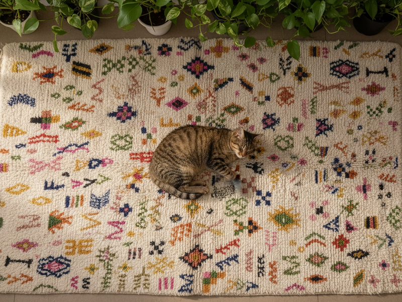 Moroccan Rugs for Homes With Kids and Pets: What to Choose