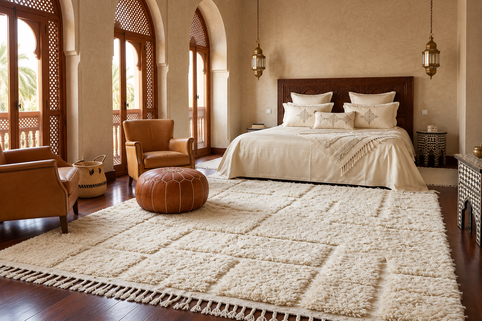 How to Choose a Moroccan Rug for a Bedroom
