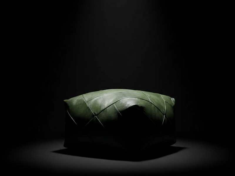 How to Style a Zigzag Pouf: Geometry That Grounds a Room