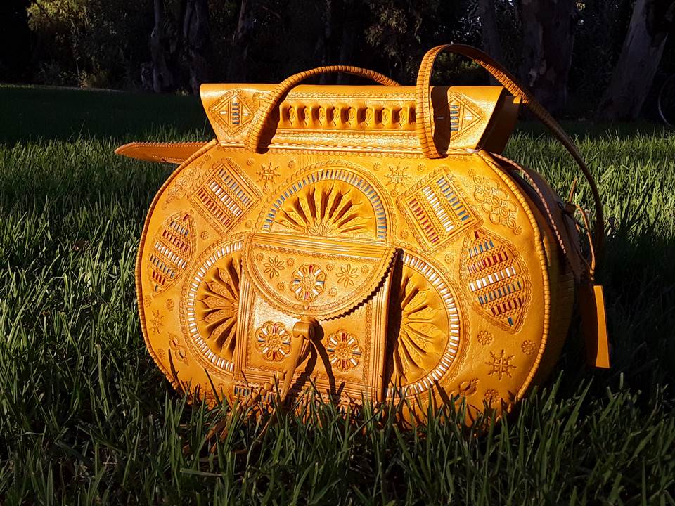 Yellow Leather Bags