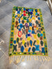 Handwoven Moroccan Boucherouite rug — workshop view
