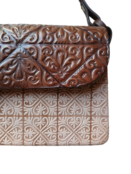 Leather Box Bag - Amina