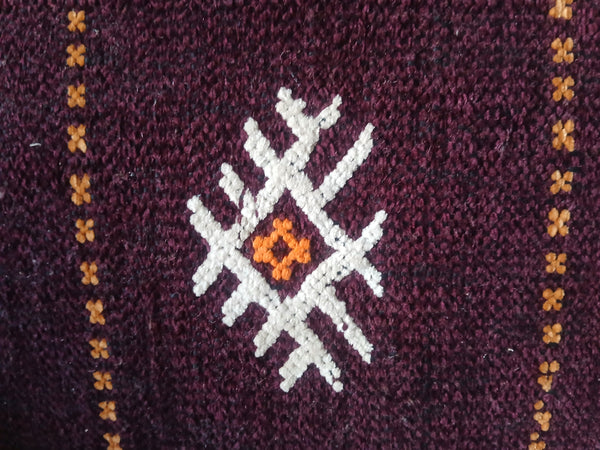 Moroccan Berber Pillow / Cushion Cover - Kilim - Aïn