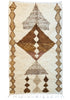 Adrar — Beni Mrirt rug, full view on wall