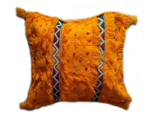 Moroccan Handira Pillow / Cushion Cover - Laouzi