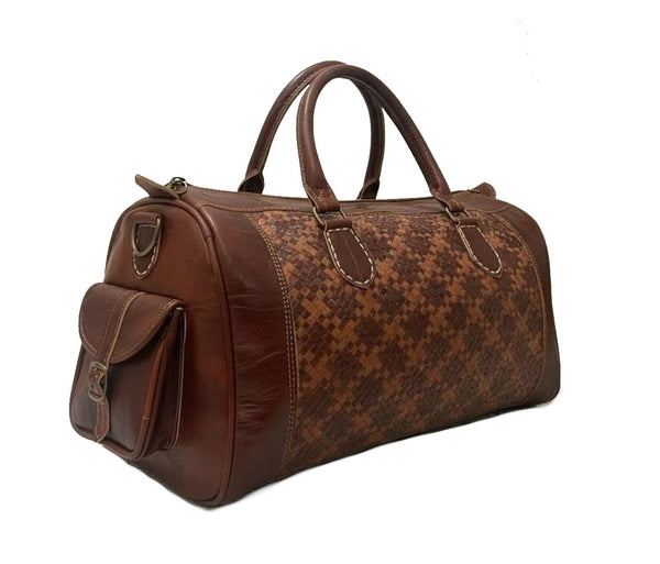 Braided Duffle Bag - Casablanca - Dual Color