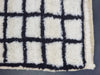 Igran — The Fields | Beni Ourain Rug | Ivory & Black