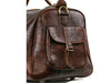 Leather Duffle Bag - Voyageur - Brown