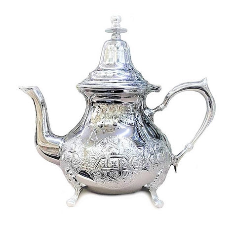 Moroccan Silver Teapot - Moroccan Magic