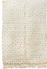 Moroccan Black Polka Dot Rug - Creamy White