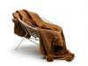 Pom Pom Blanket - Cognac
