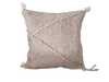 Moroccan Zanafi Rug Pillow / Cushion - Beige - by Itto