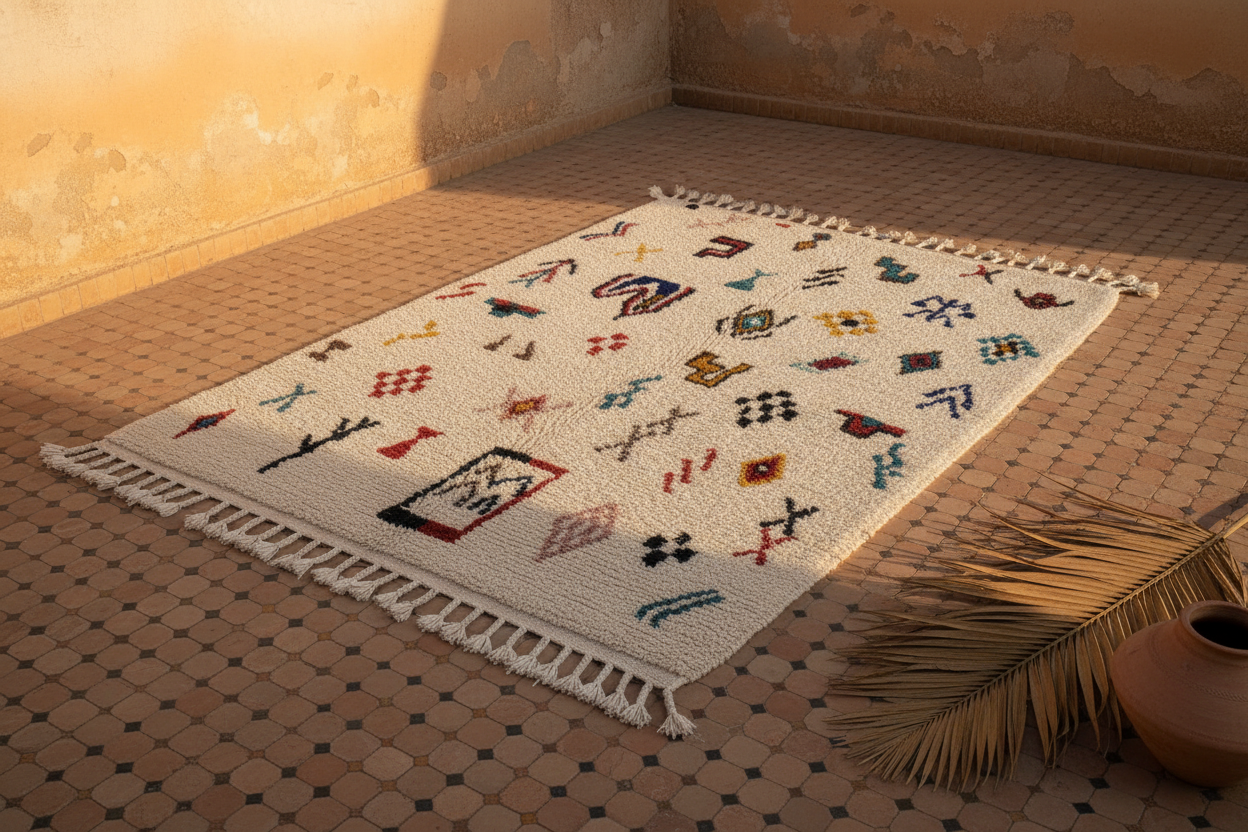 The Alphabet Scattered: Berber Symbols in Wool