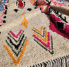 Abrid — The Path | Azilal Rug | Fuchsia, Orange, Teal & Black on Ivory | 250 × 170 cm