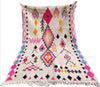 Moroccan Azilal Diamond Rug — Nested Diamonds & Berber Motifs | 2.5×1.7 m