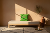 Fayrouz Green Sabra Silk — Moroccan Daybed