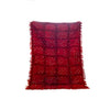 Handira - Moroccan Wedding Blanket - Red - Thassrit