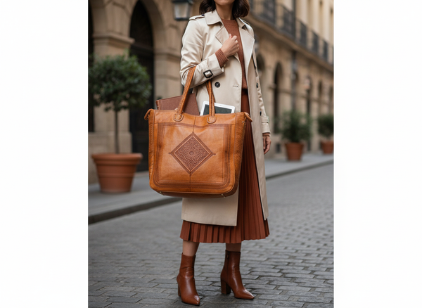 Heritage Book Tote Bag - Large Version