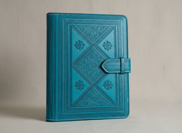 Heritage Portfolio Turquoise - Vertical