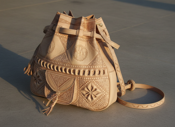 Heritage Tote - Natural - Camel Alternative View