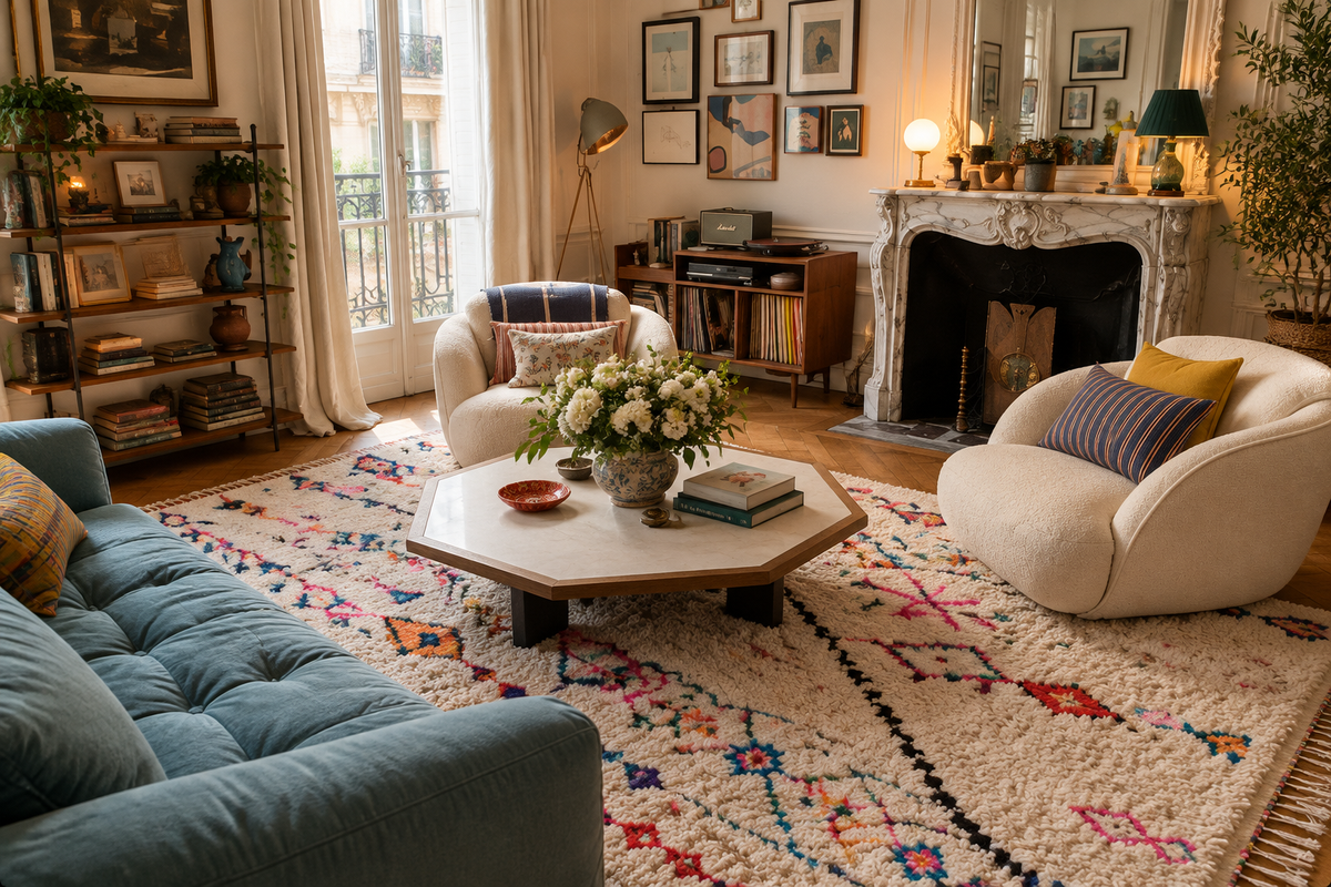 Moroccan Rugs by Room