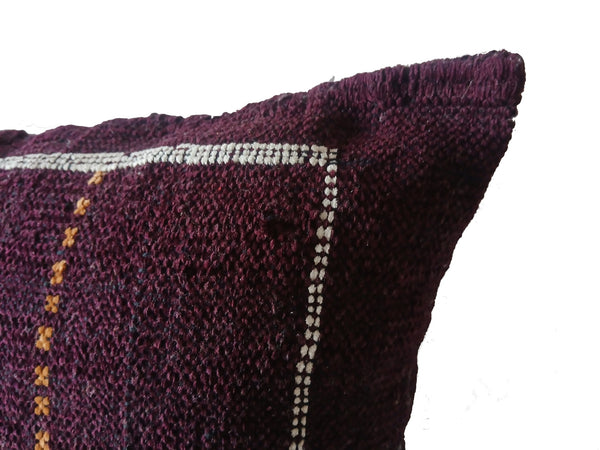 Moroccan Berber Pillow / Cushion Cover - Kilim - Aïn