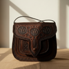 LSSAN Handbag — Dark Chocolate — sans arc de sangle