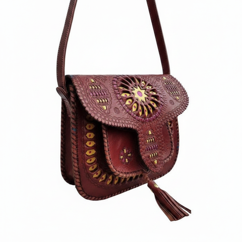 LSSAN Handbag on White Background