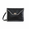 M'dina Square Clutch Black — White Background