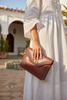 M'dina Square Clutch — Lifestyle with Model