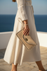 M'dina Wristlet Clutch Beige — Long Sleeve Terrace