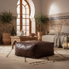 Moroccan Leather Floor Cushion Showcase